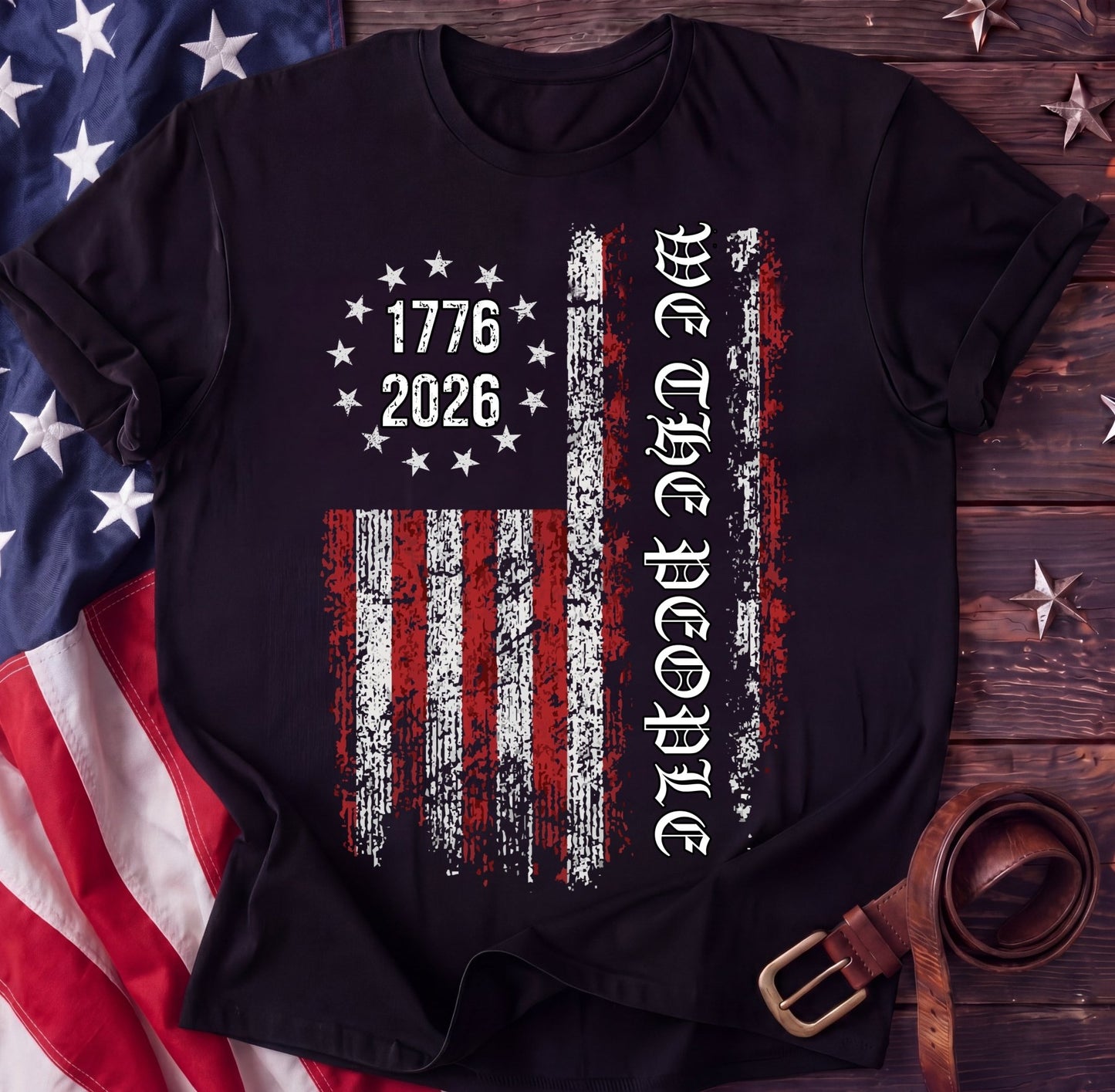 We The People Tee — 1776–2026 Constitutional Patriot Shirt | 250th Anniversary - TwoFiftyYears